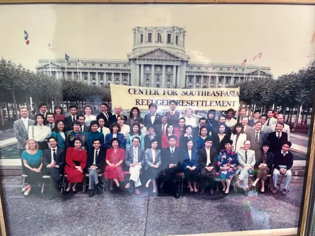 Các nhân viên Trung tâm Tái định cư Người tị nạn Đông Nam Á trước đây