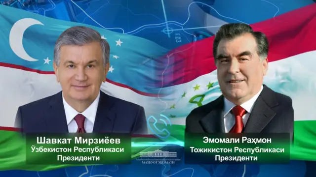 Шавкат Мирзиёев ва Эмомали Раҳмон