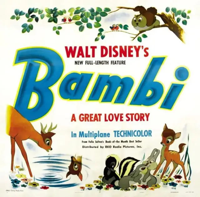 Afiche de Bambi