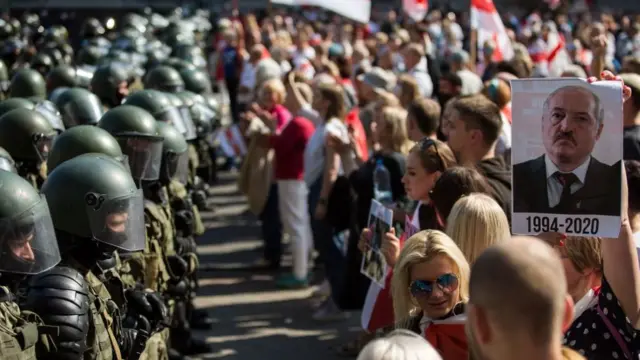 Протесты в Минске