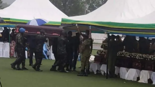 Tanzania plane crash burial