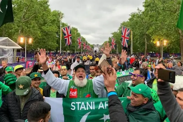 کرکٹ ورلڈ کپ 2019 کی افتتاحی تقریب سے قبل کے مناظر