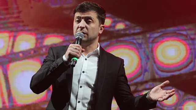 झेलेन्स्की एक कॉमिडियन आणि अभिनेता म्हणून प्रसिद्ध होते.