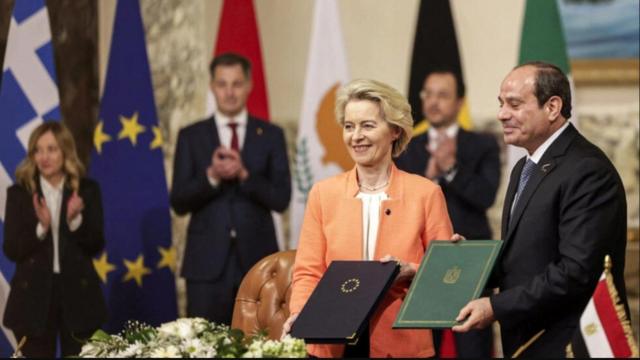 الرئيس السيسي وقع اتفاقية الشراكة الاستراتيجية مع الاتحاد الأوروبي