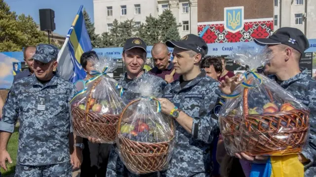 Українські моряки