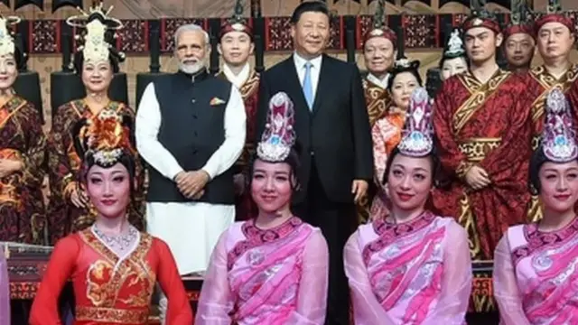 नरेंद्र मोदी, शी जिनपिंग