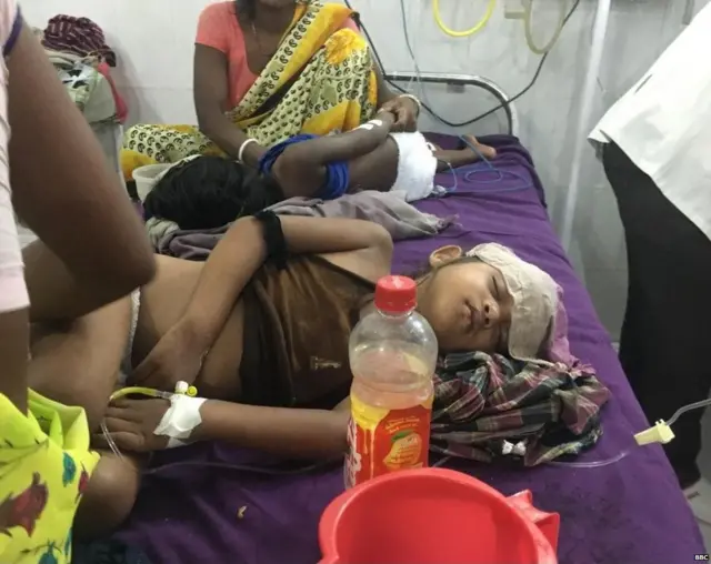 ਹਸਪਤਾਲ ਵਿੱਚ ਭਰਤੀ ਬੱਚੇ