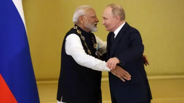 पुतिन मोदी