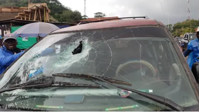 Aworan ọkọ ti wọn bajẹ