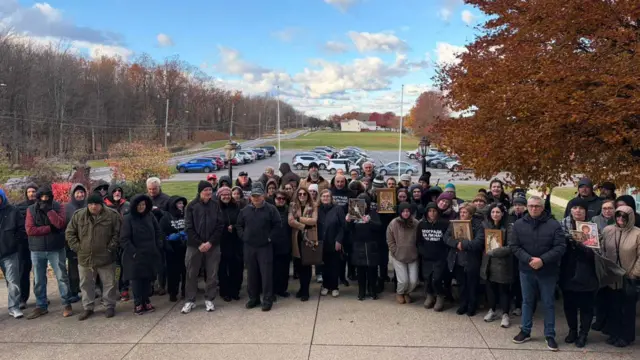 Protest vernika Sabornog hrama Svetog Save u Klivlendu