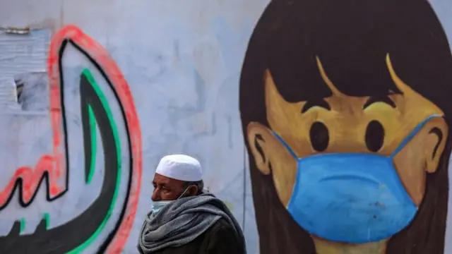 فلسطيني في قطاع غزة