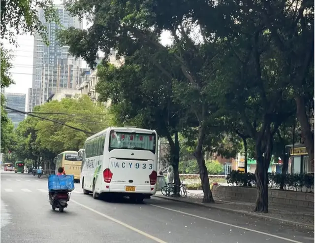 成都街头（受访者安迪提供照片）。