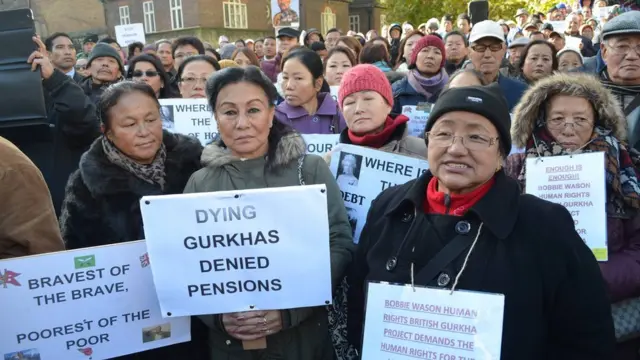 गोर्खा सैनिकका परिवार