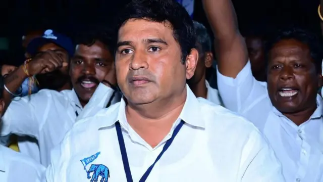 ஆம்ஸ்ட்ராங் உடலுக்கு அஞ்சலி செலுத்திய பகுஜன் சமாஜ் தேசியத் தலைவர் மாயாவதி