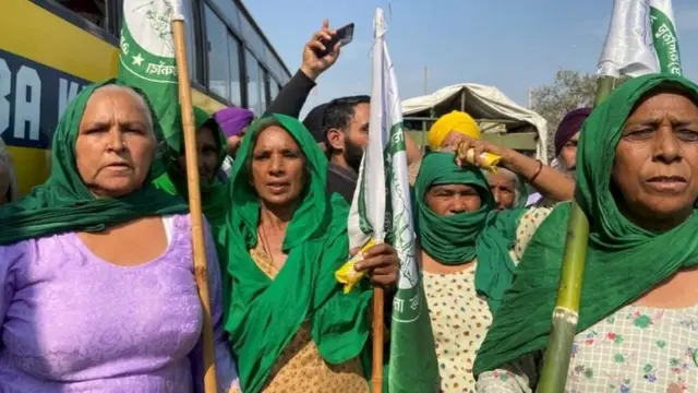 किसानों का विरोध प्रदर्शन