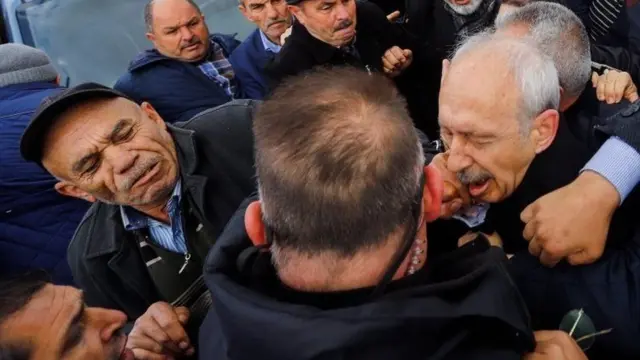 Kilicdaroglu was attacked in a soldier's funeral in Ankara in 2019