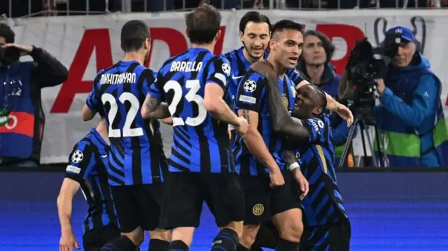 Lautaro Martinez score first for Inter Milan 