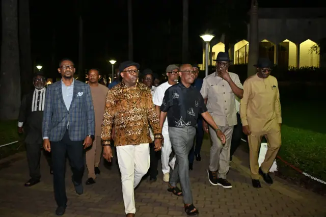 Wike da Fubara da shugaban majalisar jihar