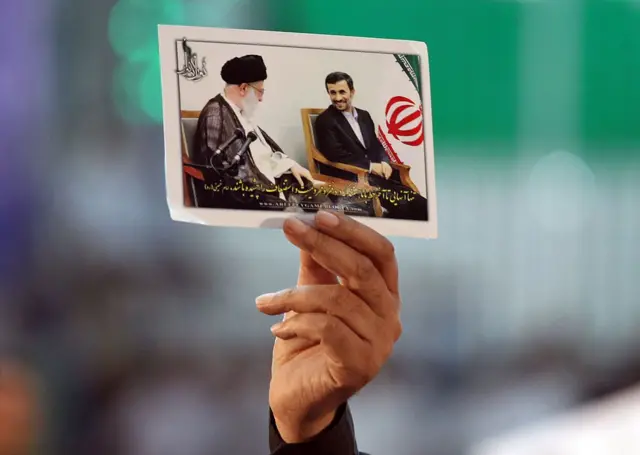 احمدی نژاد خامنه ای