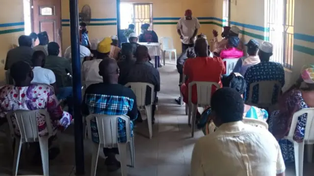 Community meeting with police for Iponri police Station