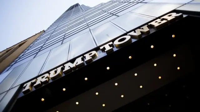 fachada de la Torre Trump