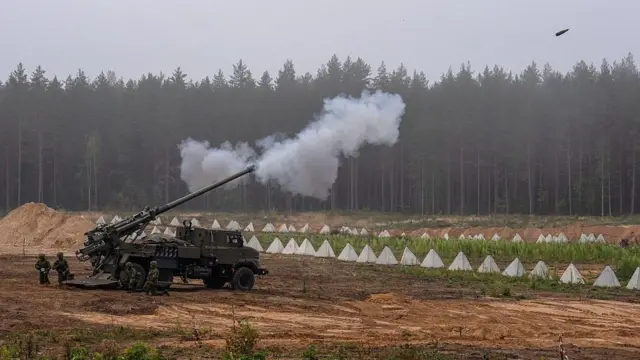 Тренування НАТО в Естонії в жовтні 2025 року 