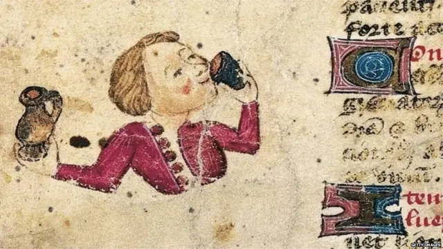 15 व्या शतकात जॉन आर्डर्न यांनी लॅटिन भाषेत लिहिलेल्या पुस्तकातील एक स्केच