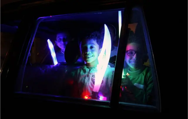 ህጻናት ሊቢያ ከተማ ቤንጋዚ በዓል መውሊድ ኣኽቢሮም