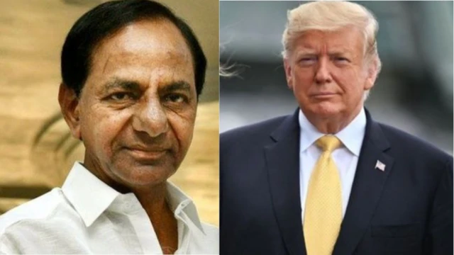 కేసీఆర్, డోనాల్డ్ ట్రంప్