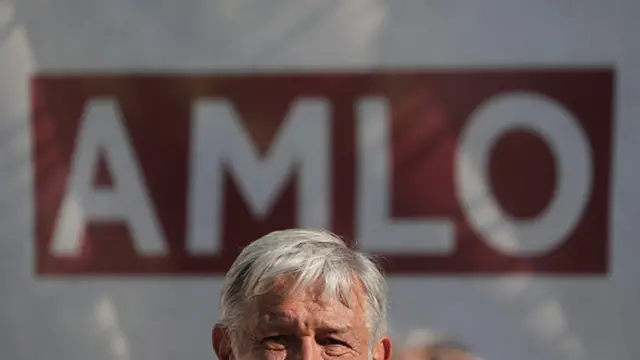 AMLO durante la campaña