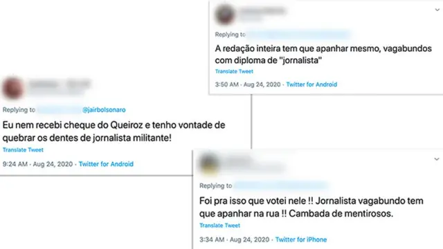 Reproduçãobetano apk modtuíte com ataque a jornalistas