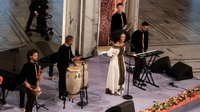 ቤቲ ጂ ሲንጃለዳ ''Sin jaaladha'' የተሰኘውን የሙዚቃዋን ስራዋን ስታቀርብ