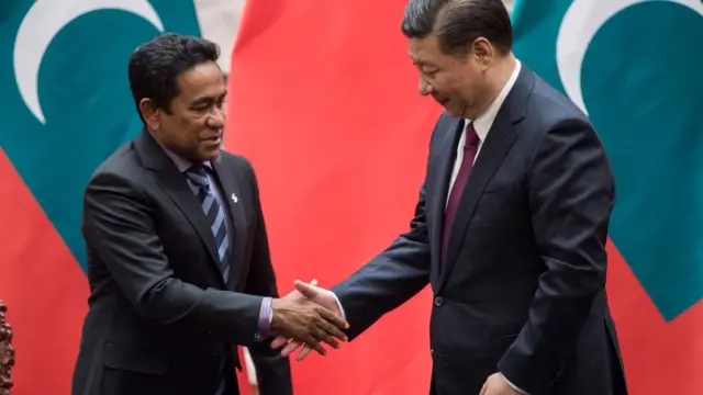 ডিসেম্বরে বেইজিং সফরে গিয়ে চিনের সাথে মুক্ত বাণিজ্য চুক্তি করেছেন মালদ্বীপের প্রেসিডেন্ট ইয়ামিন
