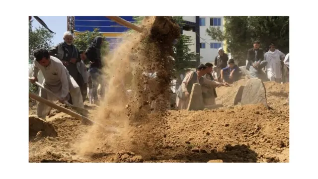 عکس قربانیان حمله به مسجد امام زمان در کابل