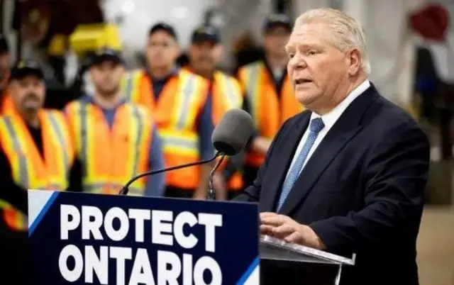 डग फोर्ड हे कॅनडाच्या ओंटारियो प्रांताचे प्रीमियर असून टॅरिफ लादण्यास तीव्र विरोध करतात.