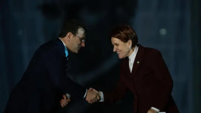 İmamoğlu ve Akşener 