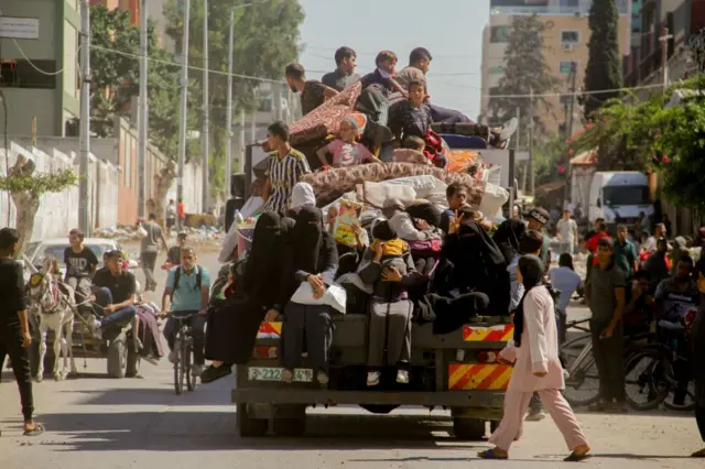 जबालिया येथिल परिस्थिती, हे छायाचित्र 12 ऑक्टोबर रोजी घेतलेले आहे.