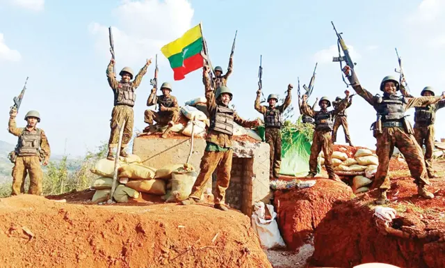 နောင်ချိုမြို့ကို ပြန်လည်သိမ်းပိုက်ပြီးကြောင်း စစ်ကောင်စီထုတ်ပြန်ချက် 