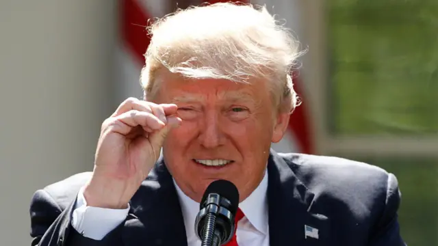 Таким жестом Трамп описал масштаб глобального потепления, когда объявлял в 2017 году, что выводит США из Парижского соглашения