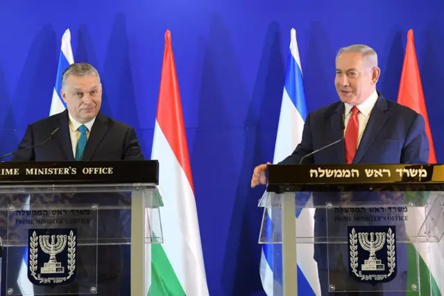 Viktor Orban ve Binyamin Netanyahu