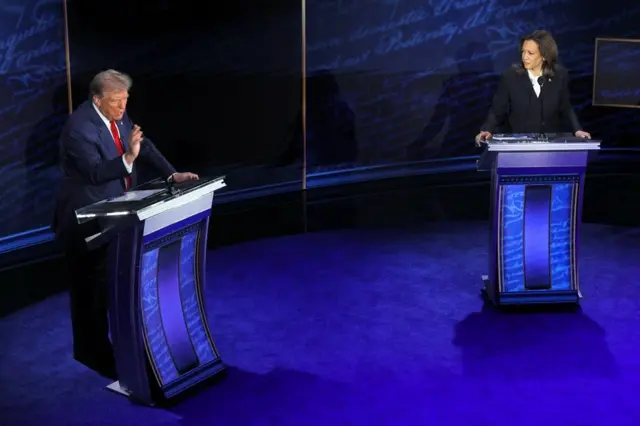 ट्रंप और कमला