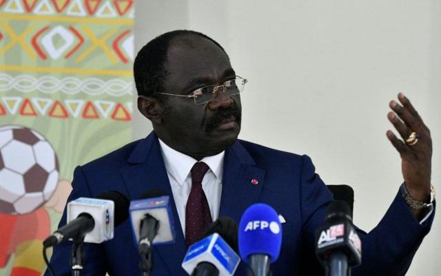 Narcisse Mouelle Kombi, le ministre camerounais des Sports et de l'Education physique