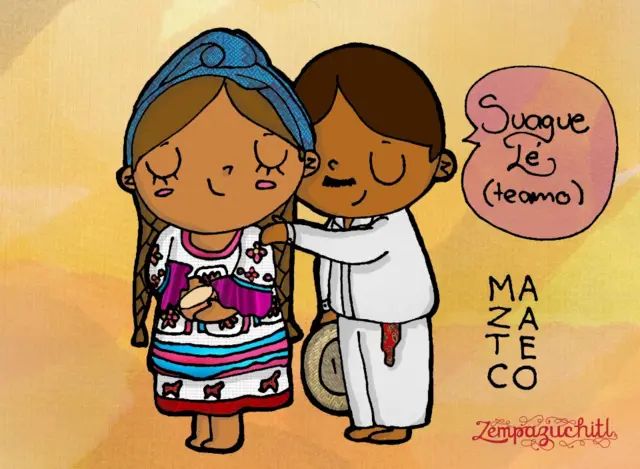"Te amo" en mazateco