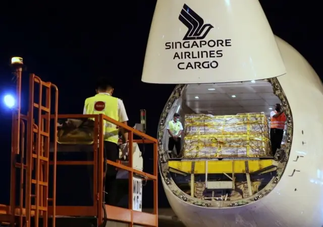 วัคซีนโควิด-19 มาถึงสิงคโปร์