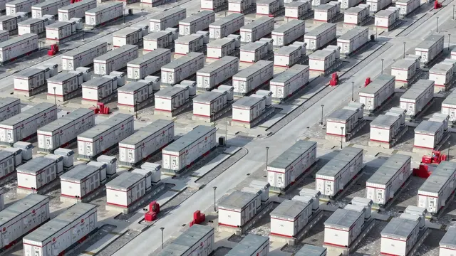 Tempat penyimpanan energi di China