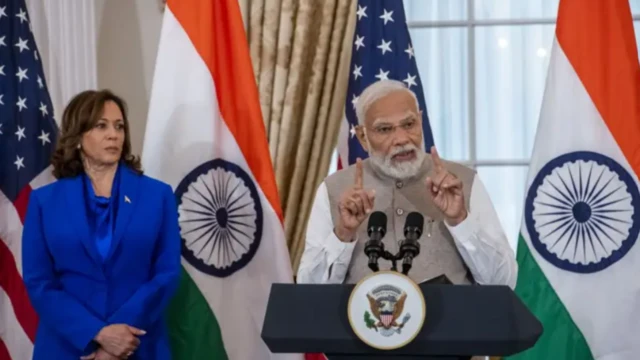 இந்தியா தொடர்பான விஷயங்களில் கமலாவின் நிலைப்பாடு