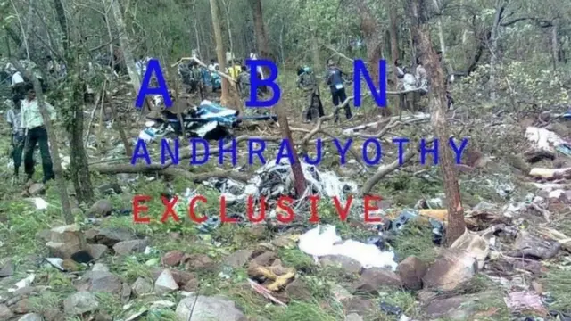 આખરે હેલકૉપ્ટરના અવશેષો મળ્યા