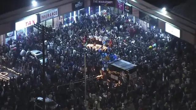 በጸሎት ሥነ ሥርዓቱ ላይ ግርግርና መረጋጋጥ ተፈጥሮ ነበር