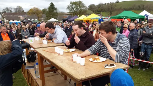 Соревнование по поеданию дорсетских шишек