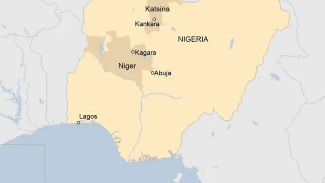 Taswirar yankin jihar Neja